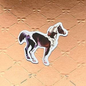 Paint Equestrian Horse Girl Horse Boy Cowboy CowGirl Single Decor Waterproof S…